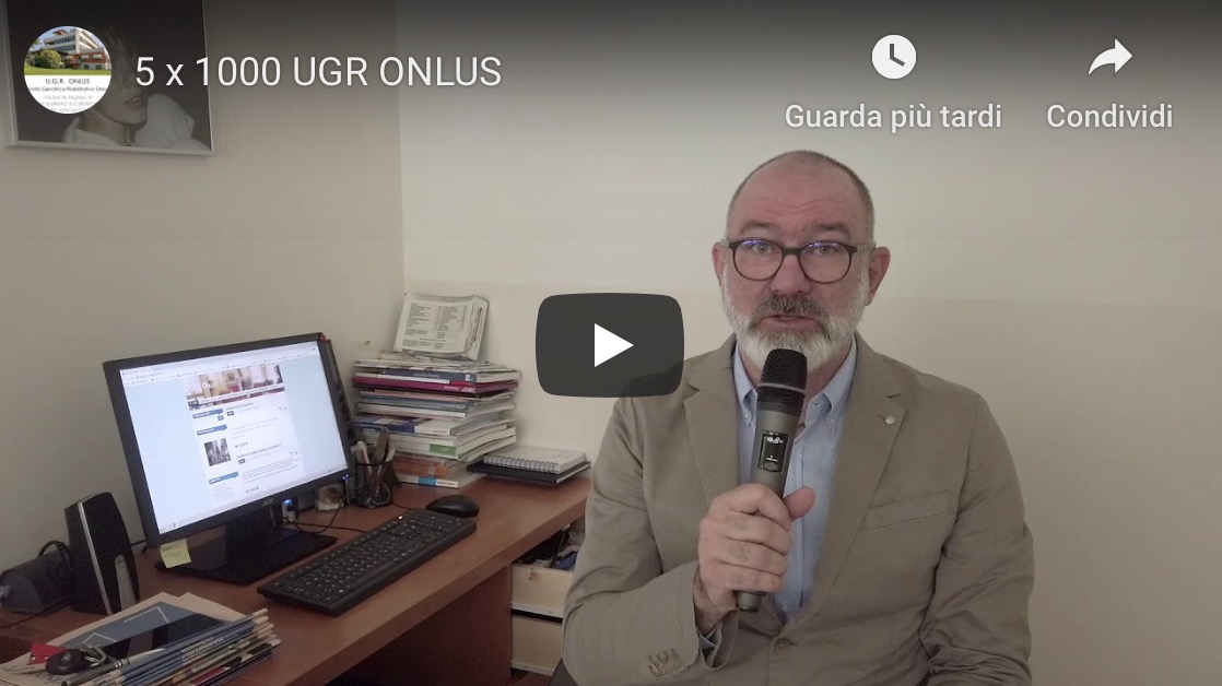 Dona il tuo 5 x 1000 ad UGR ONLUS