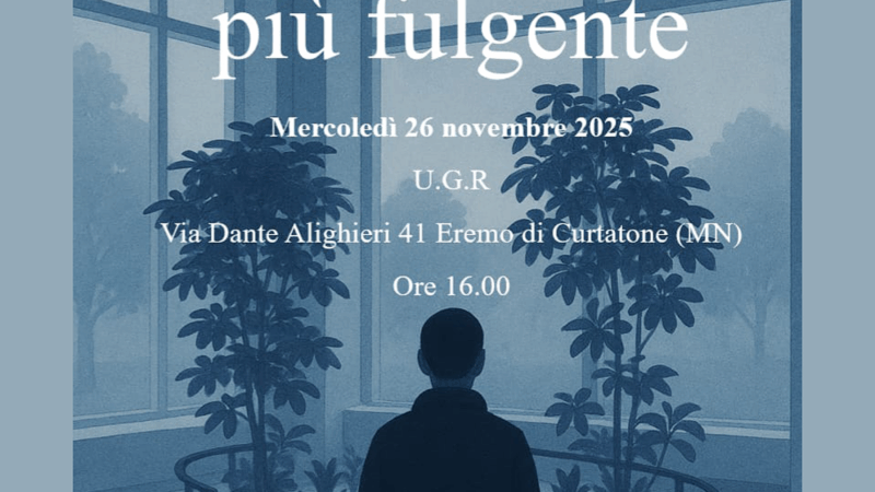 Anita Castellana presenta il suo libro “il tempo piu’ fulgente”
