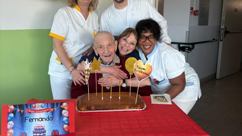 Il 5 febbraio abbiamo festeggiato un traguardo straordinario: i 101 anni del nostro Fernando, per tutti “Nando”.