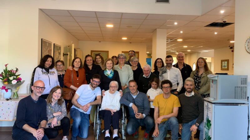 Il 24 aprile abbiamo festeggiato un traguardo davvero speciale: i 100 anni di Anna Maria Marchini